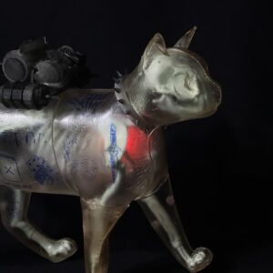 Cat Sculture Alejandro Rincón