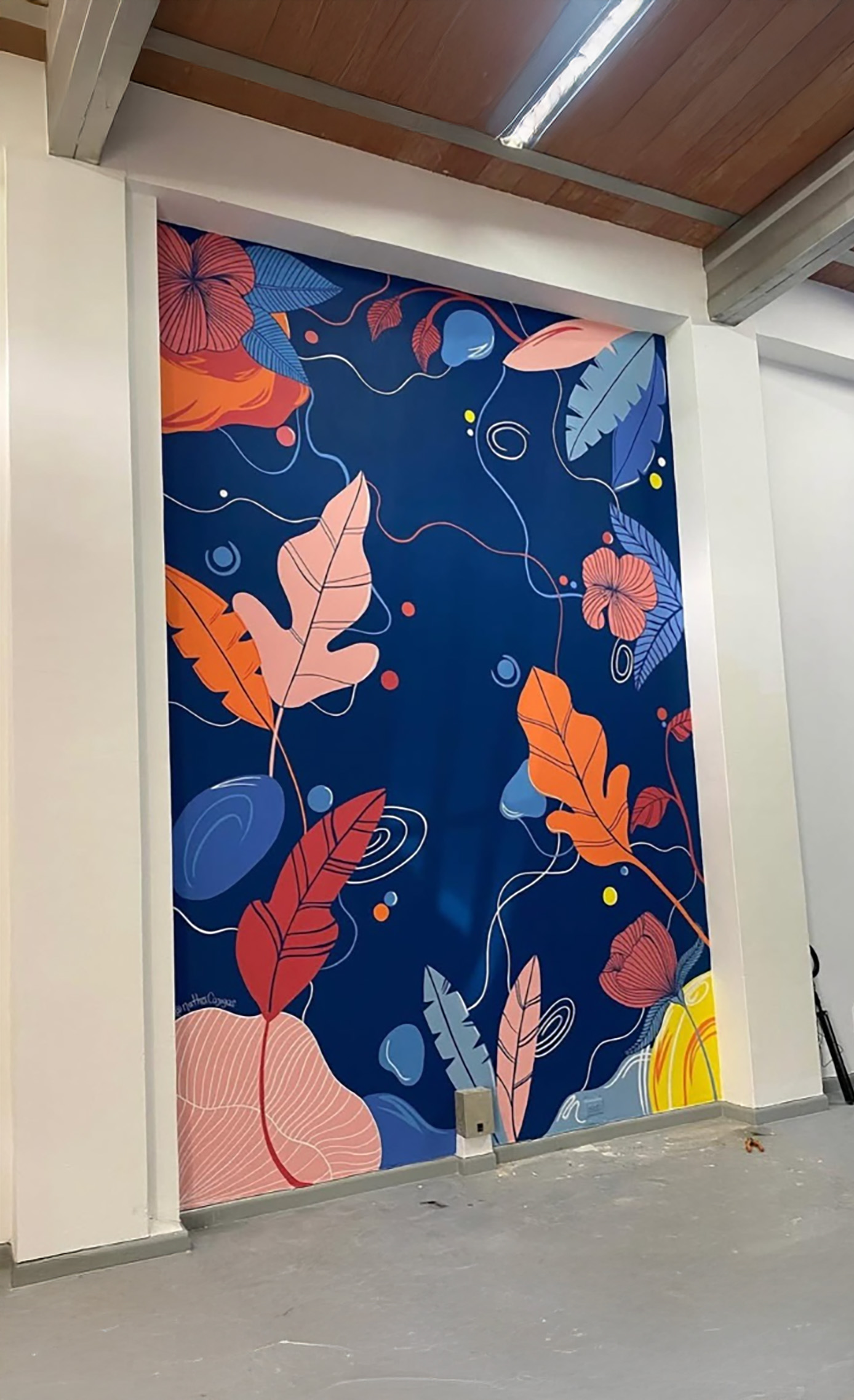 large scale murals